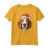 Cane Foxhound americano Divertente Woofy Natale - Maglietta Design Semplice per Amanti - Ideale Regalo di Natale