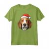 Cane Foxhound americano Divertente Woofy Natale - Maglietta Design Semplice per Amanti - Ideale Regalo di Natale