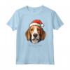 Cane Foxhound americano Divertente Woofy Natale - Maglietta Design Semplice per Amanti - Ideale Regalo di Natale