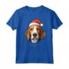 Cane Foxhound americano Divertente Woofy Natale - Maglietta Design Semplice per Amanti - Ideale Regalo di Natale