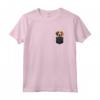 Foxhound Americano Carino Pocket Dog Design - Maglietta per Proprietario di Foxhound - Personalizza il tuo messaggio