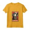 Americano Foxhound Leale Cane Vintage Pet Mamma Papà Maglietta con Collo a V - Regalo Divertente per Amanti della Foxhound Americana