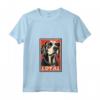 Americano Foxhound Leale Cane Vintage Pet Mamma Papà Maglietta con Collo a V - Regalo Divertente per Amanti della Foxhound Americana