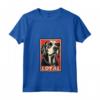 Americano Foxhound Leale Cane Vintage Pet Mamma Papà Maglietta con Collo a V - Regalo Divertente per Amanti della Foxhound Americana