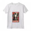 Americano Foxhound Leale Cane Vintage Pet Mamma Papà Maglietta con Collo a V - Regalo Divertente per Amanti della Foxhound Americana