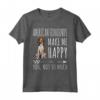 Foxhound Americano Cani Mi Redono Felice Maglietta - Ideale Regalo per Amanti dei Cani e Proprietari di American Foxhound
