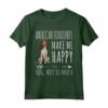 Foxhound Americano Cani Mi Redono Felice Maglietta - Ideale Regalo per Amanti dei Cani e Proprietari di American Foxhound
