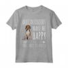 Foxhound Americano Cani Mi Redono Felice Maglietta - Ideale Regalo per Amanti dei Cani e Proprietari di American Foxhound