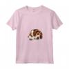Donna Foxhound americano pigro Maglietta con Collo a V - Ideale per gli Amanti dei Cani - Design Personalizzato disponibile
