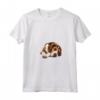Donna Foxhound americano pigro Maglietta con Collo a V - Ideale per gli Amanti dei Cani - Design Personalizzato disponibile