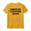 Amante dei cani Foxhound americano - HapTiger Maglietta Regalo per Uomo e Donna - Ideale per Anniversario, Compleanno o Natale