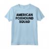 Amante dei cani Foxhound americano - HapTiger Maglietta Regalo per Uomo e Donna - Ideale per Anniversario, Compleanno o Natale