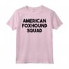 Amante dei cani Foxhound americano - HapTiger Maglietta Regalo per Uomo e Donna - Ideale per Anniversario, Compleanno o Natale