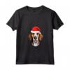 Cucciolo di Babbo Natale con American Foxhound - Maglietta per Amanti dei Cuccioli di Cane - Ideale Regalo di Natale per Proprietari di Foxhound