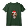 Cucciolo di Babbo Natale con American Foxhound - Maglietta per Amanti dei Cuccioli di Cane - Ideale Regalo di Natale per Proprietari di Foxhound