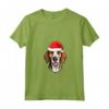 Cucciolo di Babbo Natale con American Foxhound - Maglietta per Amanti dei Cuccioli di Cane - Ideale Regalo di Natale per Proprietari di Foxhound