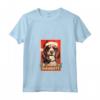 Divertente Americano Foxhound Natale Cattivo Vintage Maglietta con Collo a V - Regalo Canino per Natale