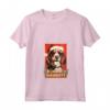 Divertente Americano Foxhound Natale Cattivo Vintage Maglietta con Collo a V - Regalo Canino per Natale