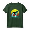 Retro Vintage Tramonto Americano Foxhound Maglietta - Stile Vintage anni '80 - Regalo Unico per Amanti degli American Foxhound