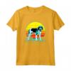 Retro Vintage Tramonto Americano Foxhound Maglietta - Stile Vintage anni '80 - Regalo Unico per Amanti degli American Foxhound