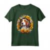 Girasole Hippie Floreale Americano Foxhound Cane Maglietta - Ideale per Compleanno, Pasqua, Giorno della Terra, Festa della Mamma, Halloween, Ringraziamento, Natale
