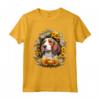 Girasole Hippie Floreale Americano Foxhound Cane Maglietta - Ideale per Compleanno, Pasqua, Giorno della Terra, Festa della Mamma, Halloween, Ringraziamento, Natale