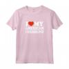 I Love My American Foxhound - Maglietta per Amanti dei Cani Foxhound Americani - Ideale per Proprietari di Cani da Caccia