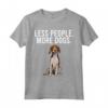 Meno Gens Plus Foxhound Americano Maglietta - Regalo Divertente per Amanti dei Cani Introvertiti - Acquista Online