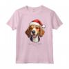 Cane Foxhound Americano Divertente Woofy Natale Design Semplice Maglietta - Il Regalo Perfetto per gli Amanti del Foxhound Americano a Natale