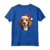 Cane Foxhound Americano Divertente Woofy Natale Design Semplice Maglietta - Il Regalo Perfetto per gli Amanti del Foxhound Americano a Natale