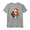 Cane Foxhound Americano Divertente Woofy Natale Design Semplice Maglietta - Il Regalo Perfetto per gli Amanti del Foxhound Americano a Natale