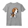 Foxhound Americano Cane American Foxhound Peluche Maglietta - Ideale per Proprietari di Cani e Amanti dei Foxhound Americani