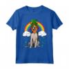 Dono Del Leprecauno Foxhound Americano Maglietta - Design Divertente per San Patrizio - Ideale per Amanti dei Cani