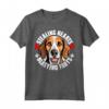 Divertente Cane Americano Foxhound - Maglietta Ruba Cuori e Fa Esplodere Scoregge - Regalo per Amanti dei Cani