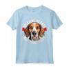 Divertente Cane Americano Foxhound - Maglietta Ruba Cuori e Fa Esplodere Scoregge - Regalo per Amanti dei Cani