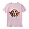 Divertente Cane Americano Foxhound - Maglietta Ruba Cuori e Fa Esplodere Scoregge - Regalo per Amanti dei Cani