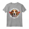Divertente Cane Americano Foxhound - Maglietta Ruba Cuori e Fa Esplodere Scoregge - Regalo per Amanti dei Cani