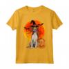 Foxhound Americano Zucca Di Halloween Maglietta - Cane Americano Foxhound Halloween Divertente - Ideale Regalo per Amanti dei Cani