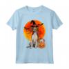 Foxhound Americano Zucca Di Halloween Maglietta - Cane Americano Foxhound Halloween Divertente - Ideale Regalo per Amanti dei Cani