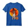 Foxhound Americano Zucca Di Halloween Maglietta - Cane Americano Foxhound Halloween Divertente - Ideale Regalo per Amanti dei Cani