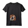 Donna Divertente American Foxhound Maglietta con Collo a V - Ideale per Regali per Amanti dei Cani