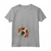Donna Divertente American Foxhound Maglietta con Collo a V - Ideale per Regali per Amanti dei Cani