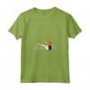 Cane Americano Battito Cardiaco Foxhound - Maglietta con Collo a V per Amanti dei Cani - Abbigliamento Foxhound Inglese