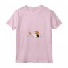 Cane Americano Battito Cardiaco Foxhound - Maglietta con Collo a V per Amanti dei Cani - Abbigliamento Foxhound Inglese