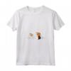 Cane Americano Battito Cardiaco Foxhound - Maglietta con Collo a V per Amanti dei Cani - Abbigliamento Foxhound Inglese