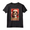 Divertente Americano Foxhound Natale Cattivo Vintage Maglietta - Regalo Unico per Amanti del Cane - Ideale per Mamma o Papà