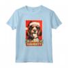Divertente Americano Foxhound Natale Cattivo Vintage Maglietta - Regalo Unico per Amanti del Cane - Ideale per Mamma o Papà