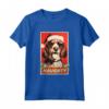 Divertente Americano Foxhound Natale Cattivo Vintage Maglietta - Regalo Unico per Amanti del Cane - Ideale per Mamma o Papà
