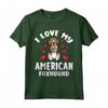 Foxhound Americano - Maglietta Cane American Foxhound Con Peluche - Ideale per Amanti dei Cani e Proprietari - I Love My American Foxhound