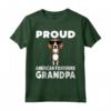 Foxhound Americano Cane American Foxhound Maglietta - Proud American Foxhound Grandpa - Ideale per Nonni Orgogliosi